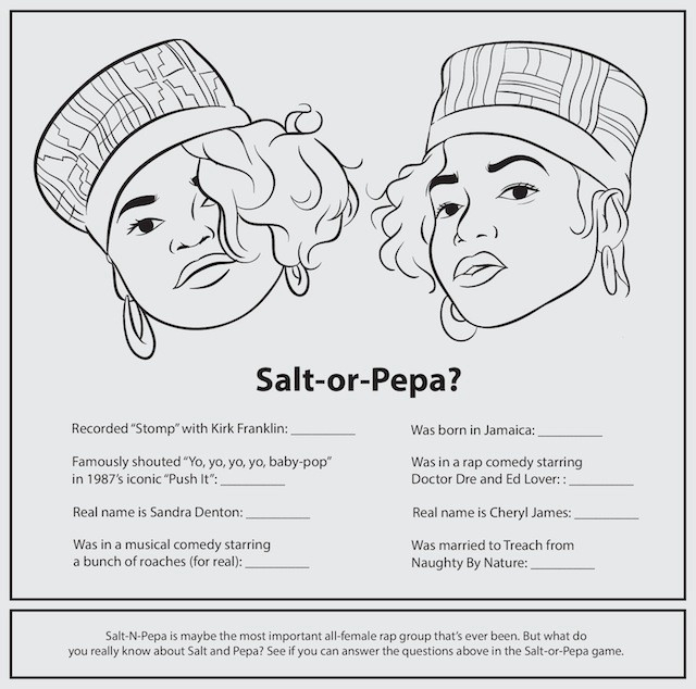 Salt Or Pepa The Hairpin