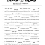 Super Silly Mad Libs Junior Printable